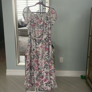 INC floral dress M